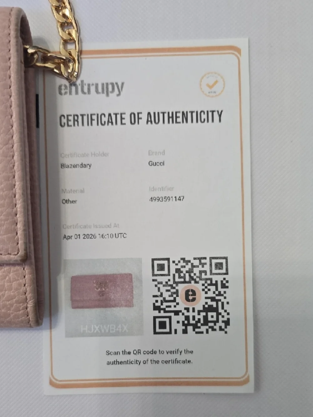  Gucci Pink Leather Butterfly Garden Continental Wallet - Picture 8 of 8